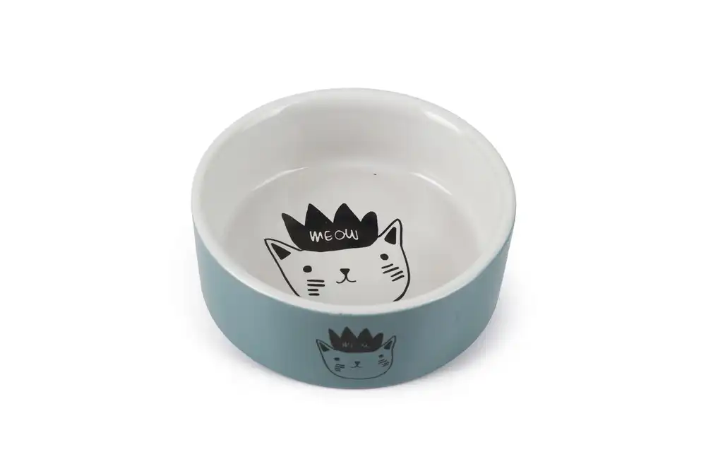 Купить  Керамические миски - BEEZTEES керамическая миска для кошек EEK Blu..