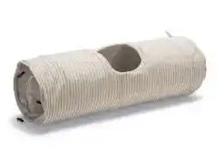 BEEZTEES DBL игровой туннель RIBBER L GREY 75x25cm