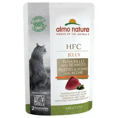 ALMO NATURE CAT HFC POUCH Jelly Tuna/Seaweed 55g