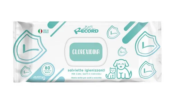 Cumpara  Agenți de curățare și neutralizare - Салфетки RECORD Maxi Chlorhexiine 80pcs..