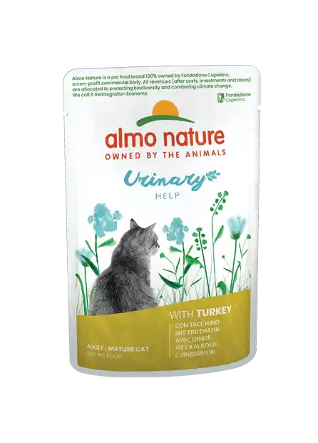 ALMO NATURE Cat HOLISTIC Pouch Urinary Turkey 70g