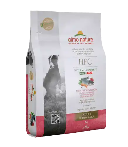 ALMO NATURE Dog HFC M-L Adult Salmone 8 kg