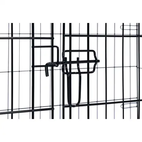 Клетка для собак WIRECAGE 2DOORS Black XXL