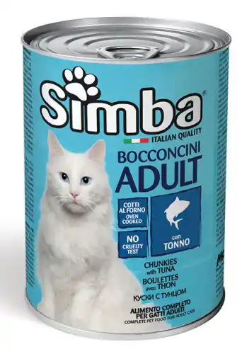 SIMBA CAT Chunkies with tuna 415gr.