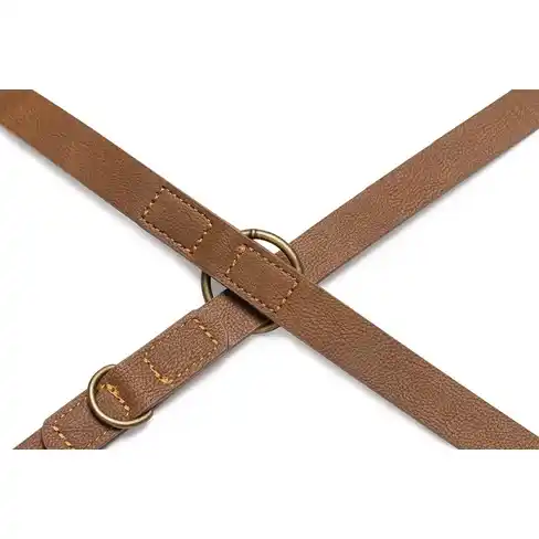 BZ поводок ис. кожа BALACRON AX Brown 300x20