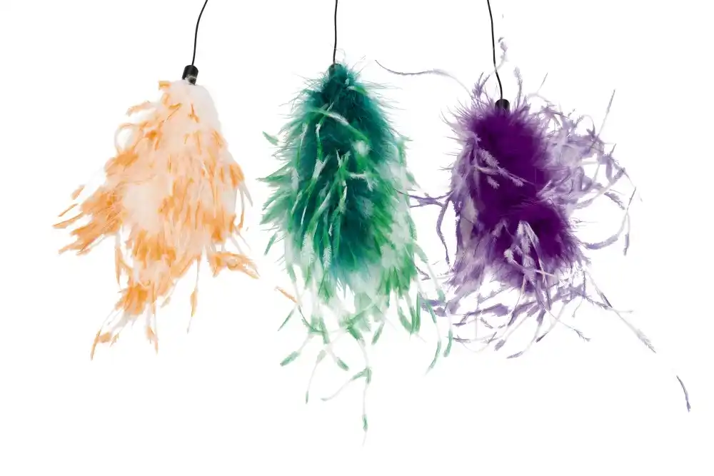 BEEZTEES  BZ Удочка с перьями assort. 70cm