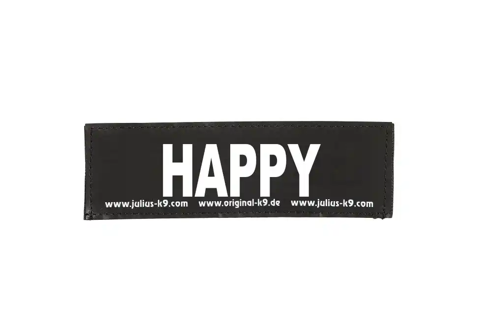 Купить  Нашивки на шлейки - BEEZTEES Нашивка на шлейку K9 HAPPY Size 1-Si..