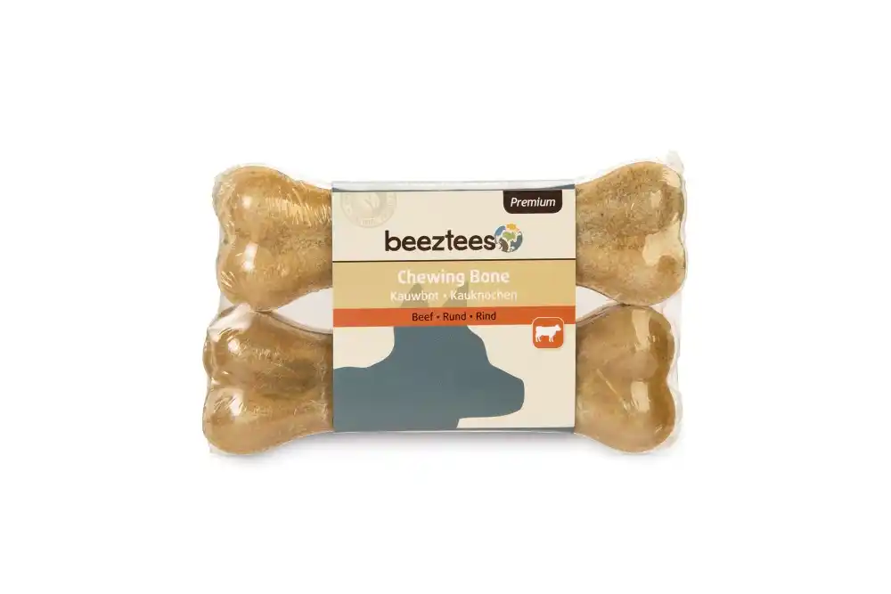 Купить  Кости, кожа, жилы - BEEZTEES BZ жевательная кость х 2 14см..