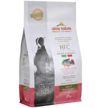 ALMO NATURE DRY Dog HFC M-L Adult Salmon 1.2kg