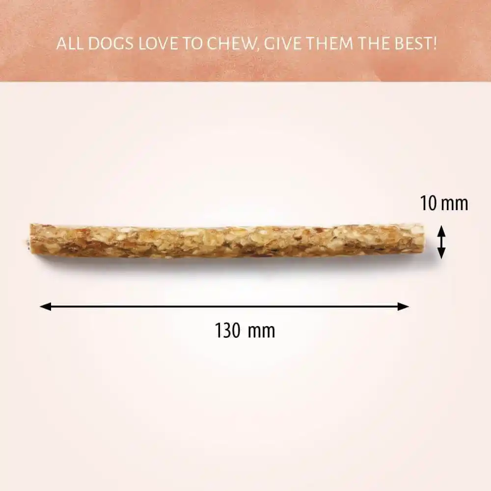 Antos Munchy Sticks 5″ 10 mm Natural 1kg