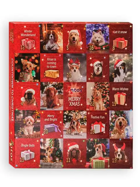 Antos Christmas Advent Calendar Dogs