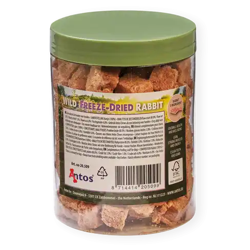 Antos WILD Freeze-Dried Rabbit