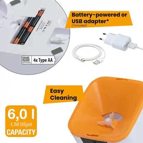 Автоматическая кормушка для сухого корма Risto Pet Smart