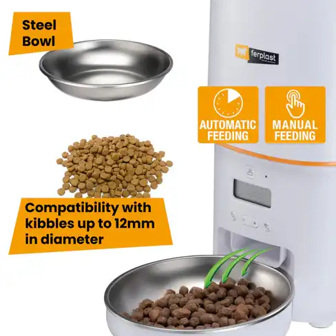 Hrănitor automat de hrană uscată pentru animale de companie Risto