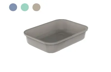 Cumpara  Cosmetice și îngrijire - GEORPLAST Лоток для кошек Junior rect. 37x27x..