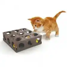 GEORPLAST Jucărie pentru pisici Tricky cu 2 bile