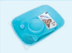 GEORPLAST Set de primire pisoi (litieră+șervețel+ castron+bolă)