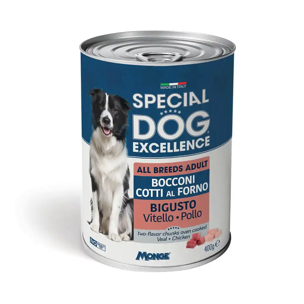 SPECIAL DOG ​​EXC. Chunkies VIȚEL/PUI 720gr.
