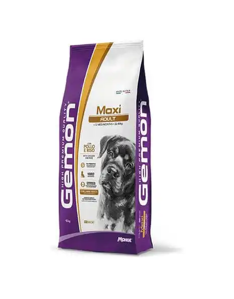 GEMON DRY DOG MAXI ADULT CHICKEN/RICE