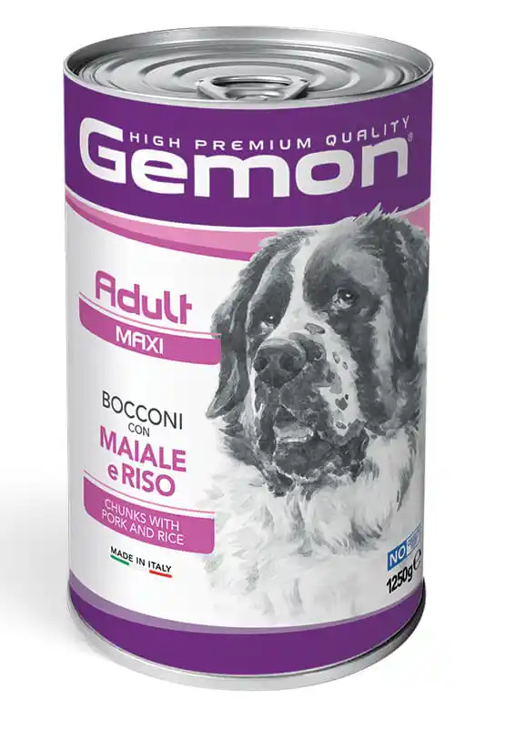 GEMON DOG MAXI ADULT PORK/RICE 1250..