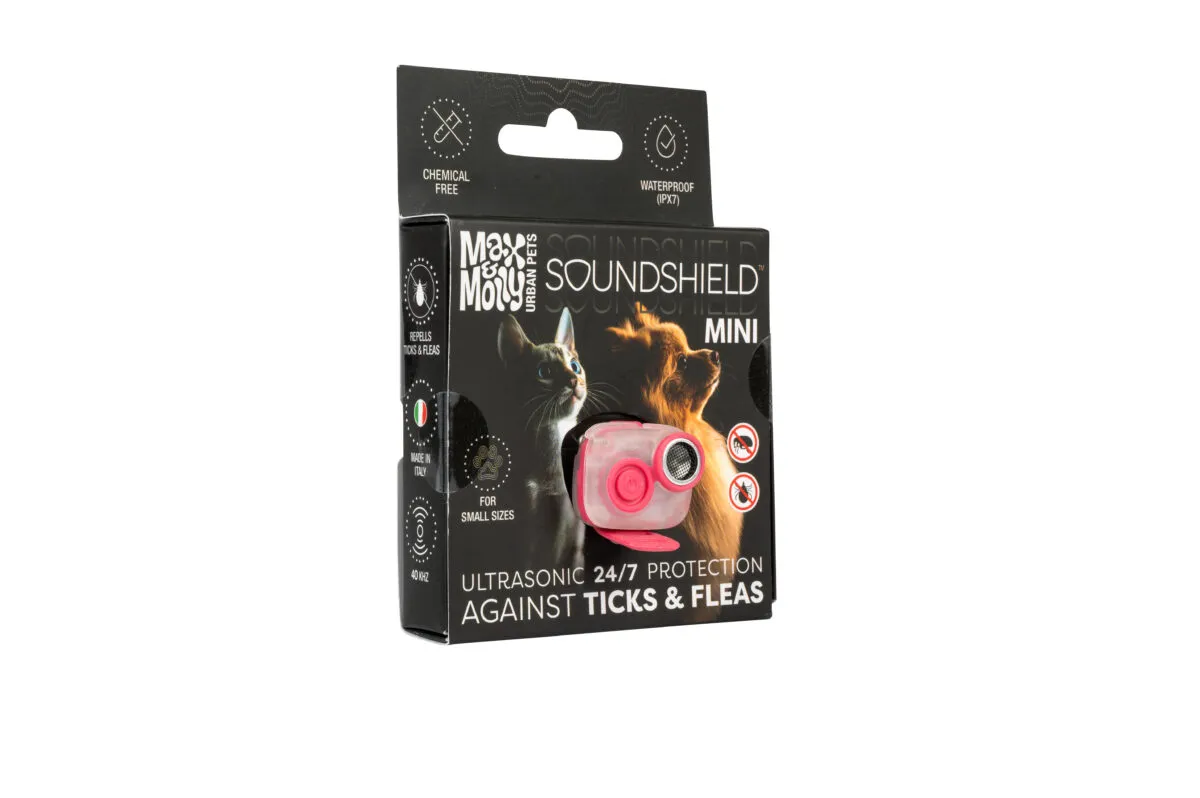 MAX & MOLLY Dispozitiv repelent cu ultrasunet Soundshield MINI Black