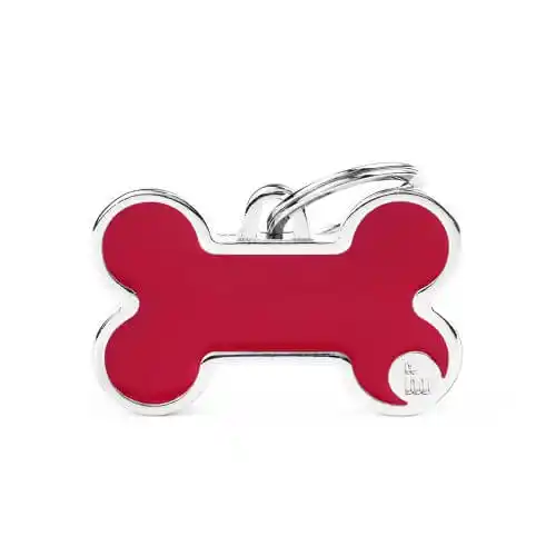 Медальон L BONE BASIC RED HANDMADE
