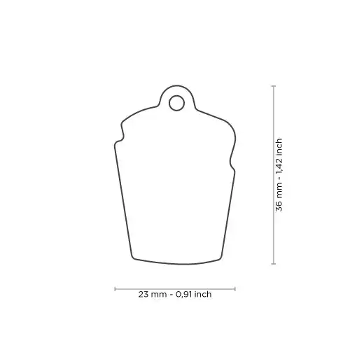 Медальон FRIES FOOD