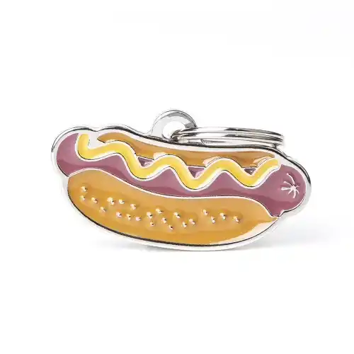 Medalion cu mâncare pentru hot dog