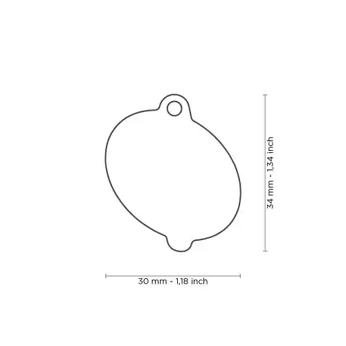 Medalion cu mâncare DONUTS