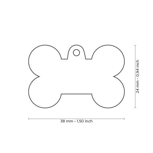 Medalion BIG BONE BRONX RHOMBUS