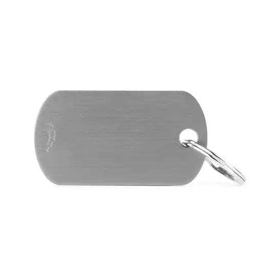 Medalion MILITAR S ALUMINIU GRI BASIC