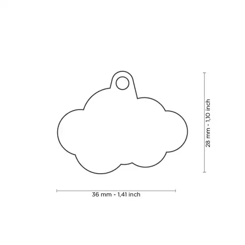 Медальон CLOUD CHARMS