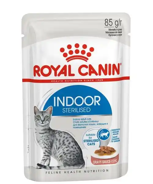 ROYAL CANIN INDOOR GRAVE 85gX12шт