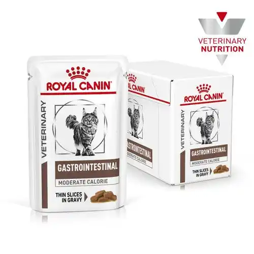 ROYAL CANIN GASTRO INTESTINAL MODERATE CALORIE 85gx12шт
