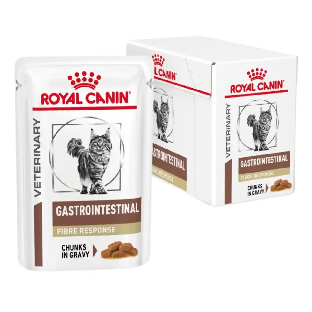 ROYAL CANIN GASTRO INTESTINAL Fibre Response  85gx12шт