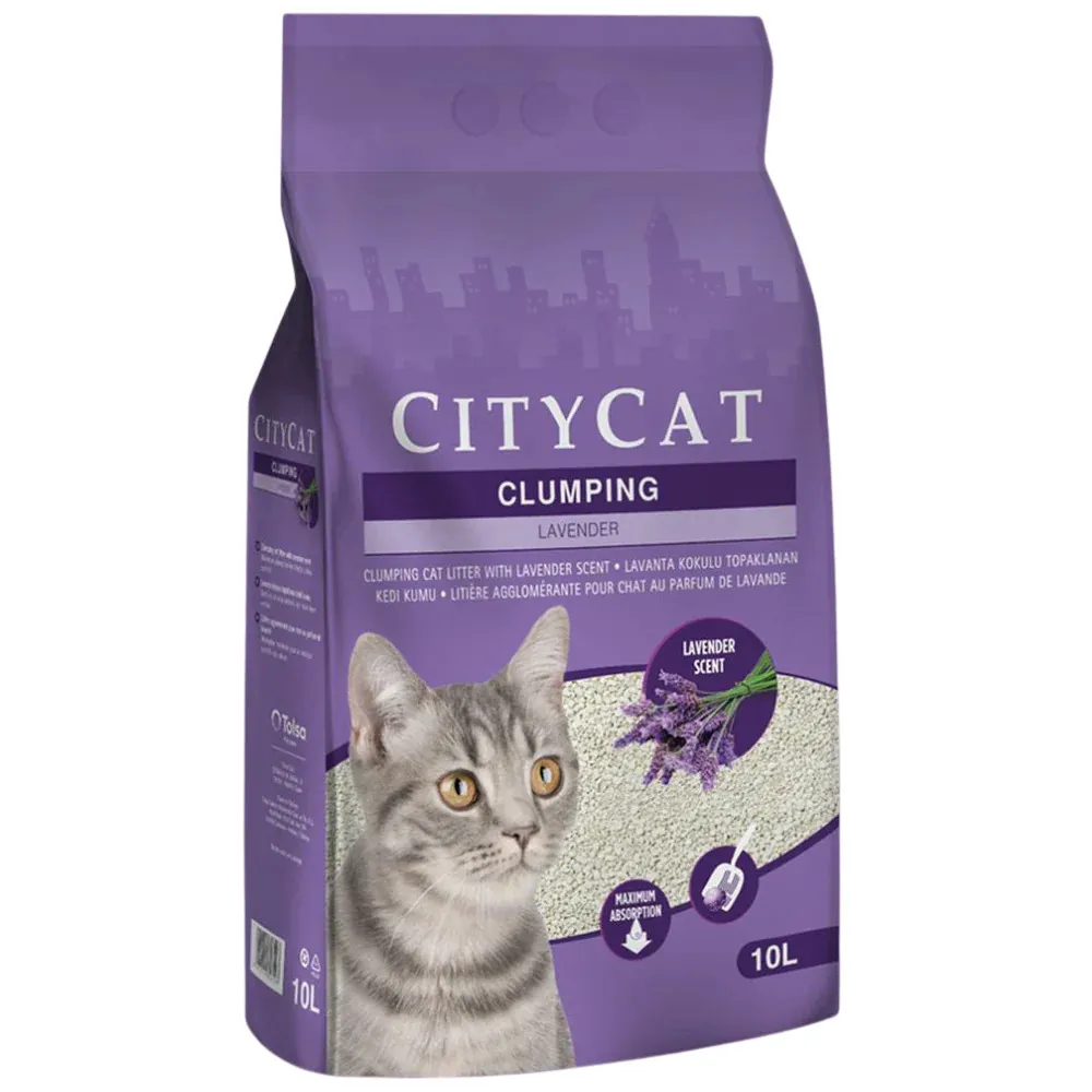 Купить  Наполнители - SANICAT Citycat Clumping Lavender..