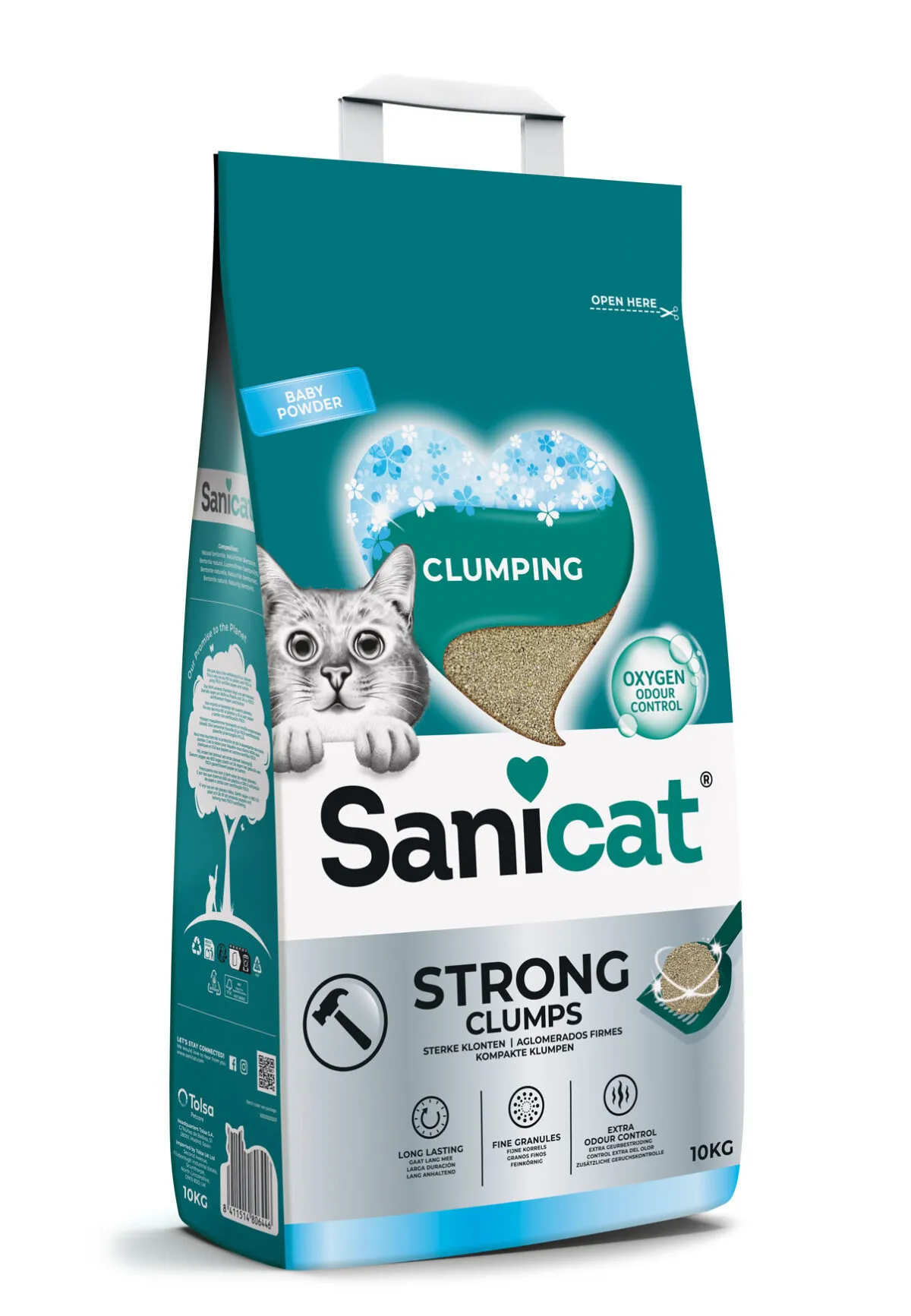 Cumpara  Umpluturi - SANICAT STRONG CLUMPING 10kg..