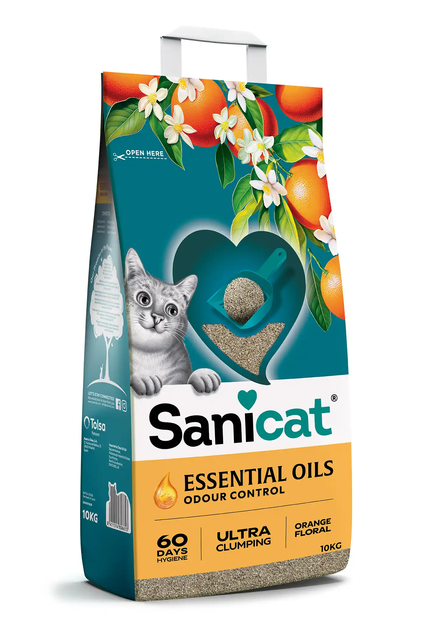 SANICAT ESSENTIAL OILS ORANGE