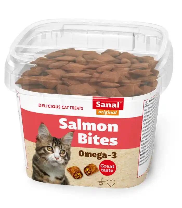SANAL Cat Salmon Bites Cup 75g