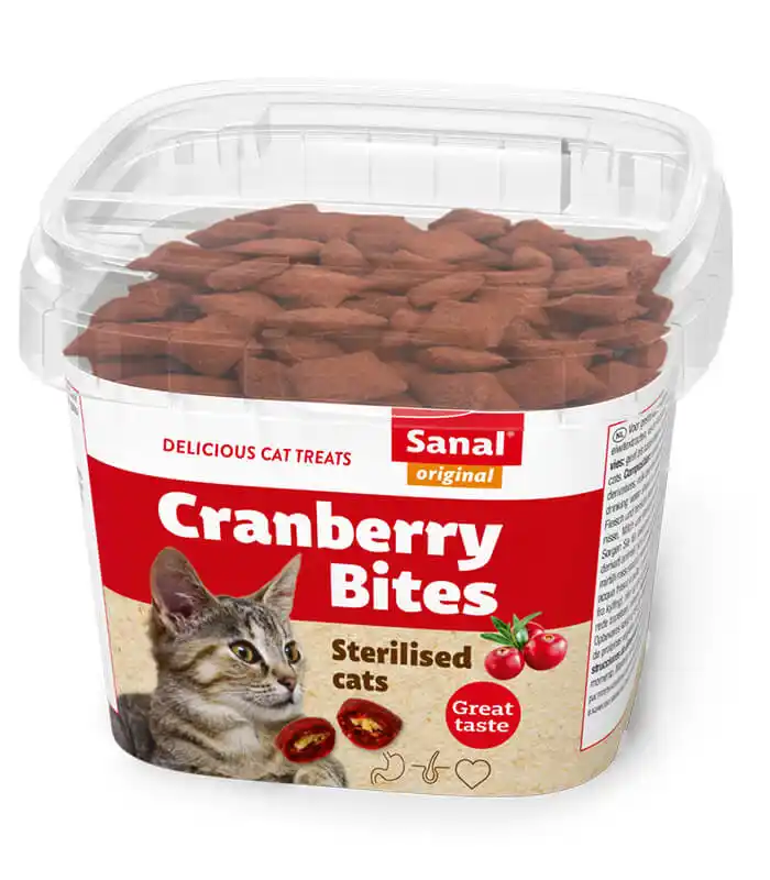 SANAL Cat Cranberry & Chicken Bites..
