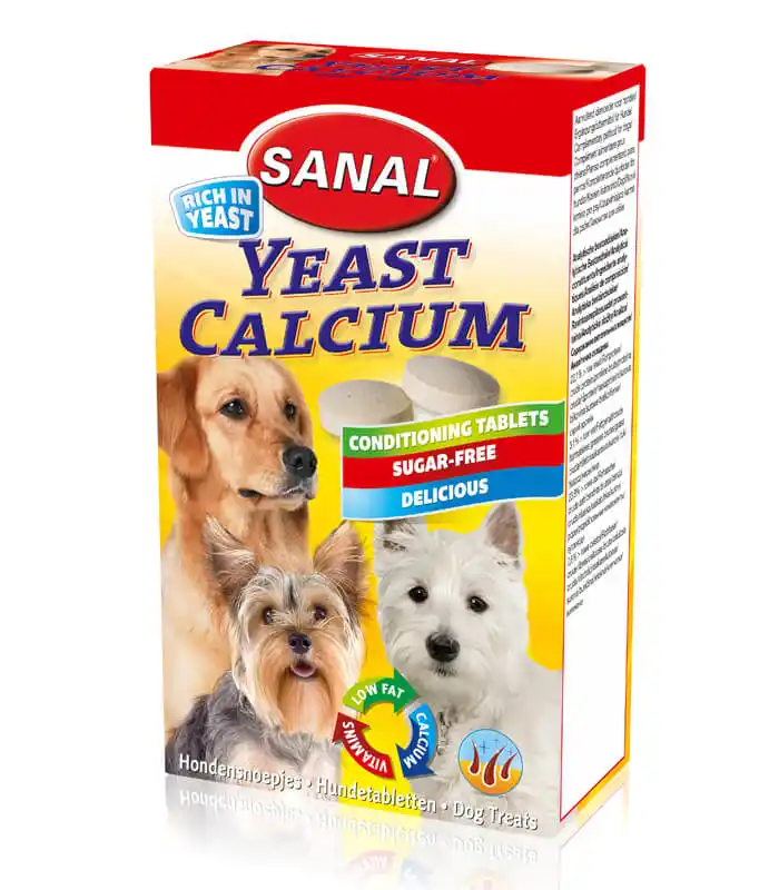 SANAL  Dog Yeast-Calcium 100g..