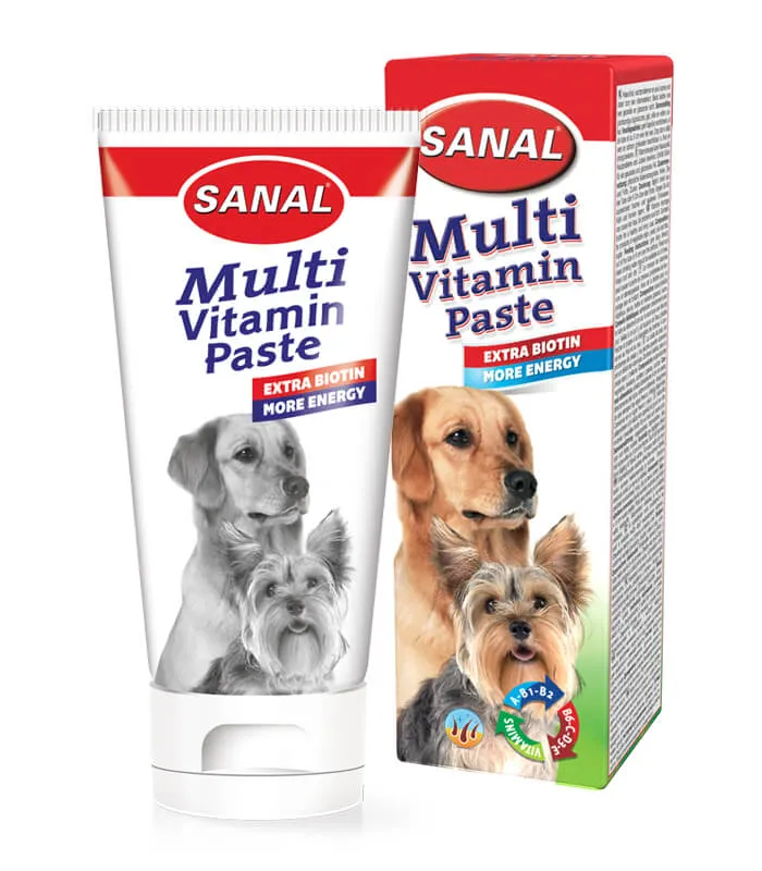 Cumpara  Îngrijire dentară - SANAL Dog Multivitamin Paste 100g..
