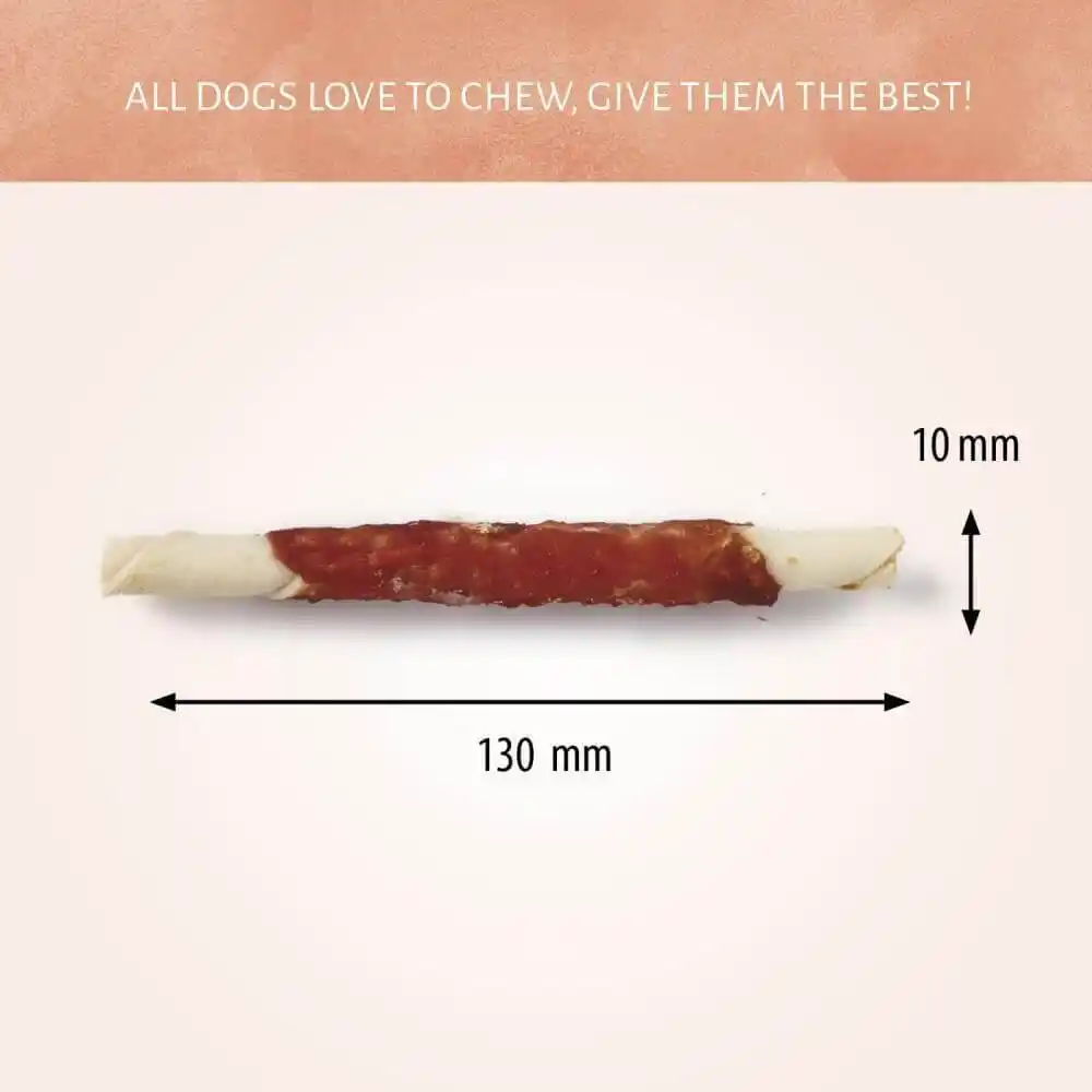 Antos Raw Hide White + Duck Roll 5″ 6 pcs