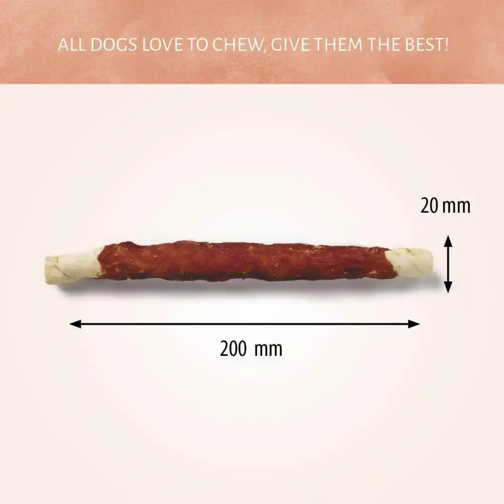 Antos Raw Hide White + Duck Roll 8″ 2 pcs