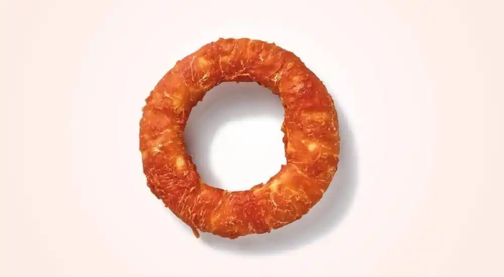 Antos Raw Hide White + Chicken Ring 6,5″ 1 pc