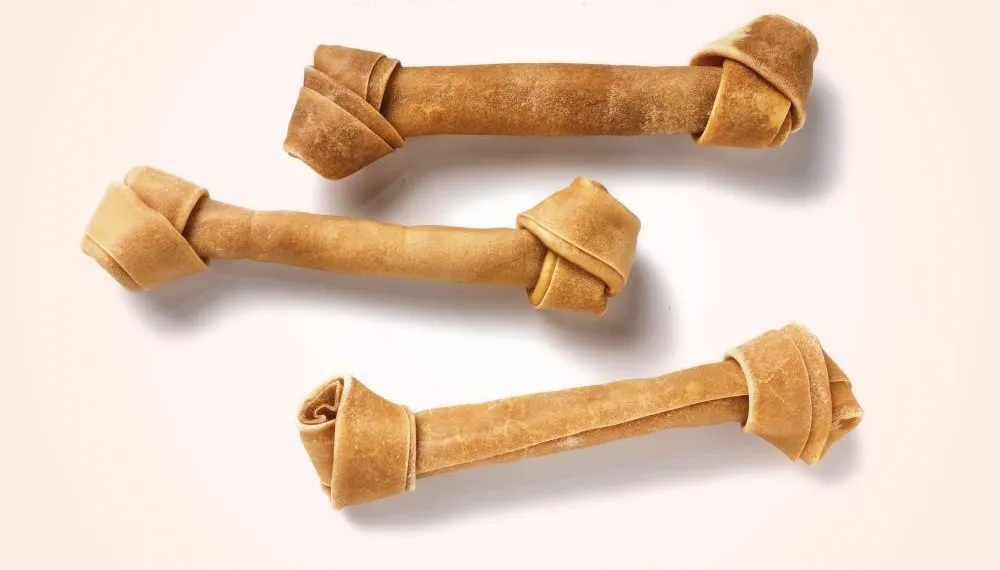 Cumpara  Pentru câini - Antos Knotted Bone 7,5″ 70-80 gr..