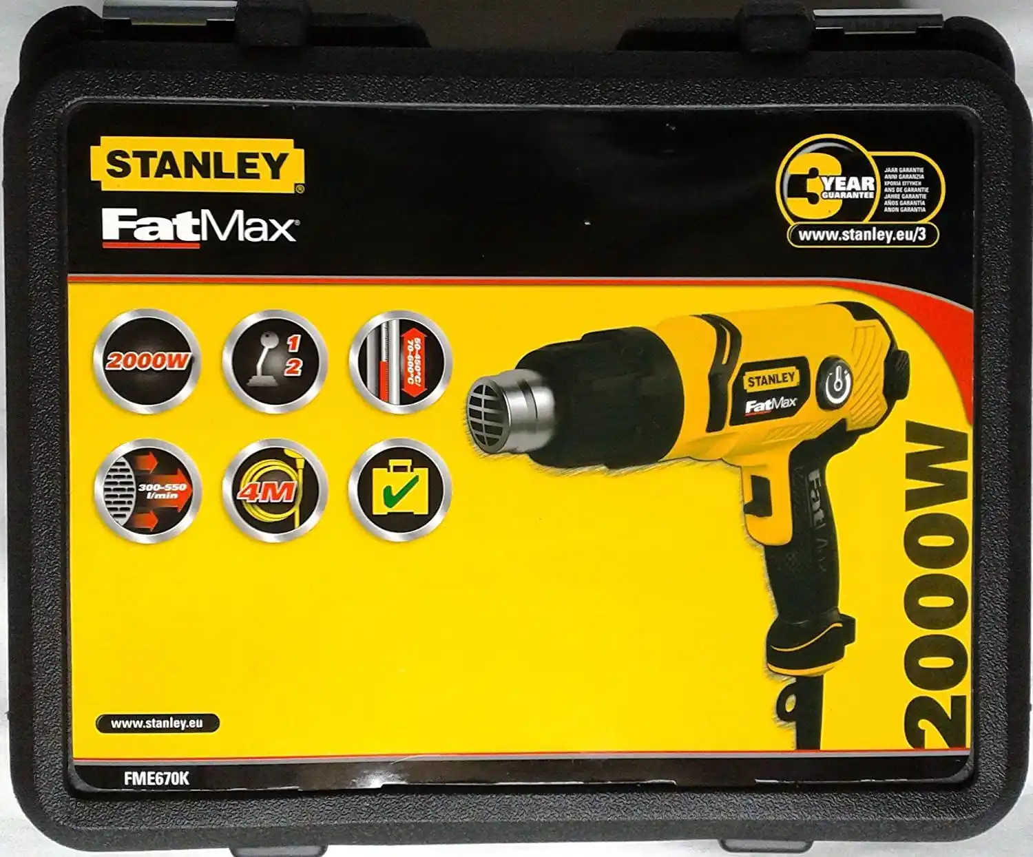 Suflanta aer cald Stanley Fatmax FME670K