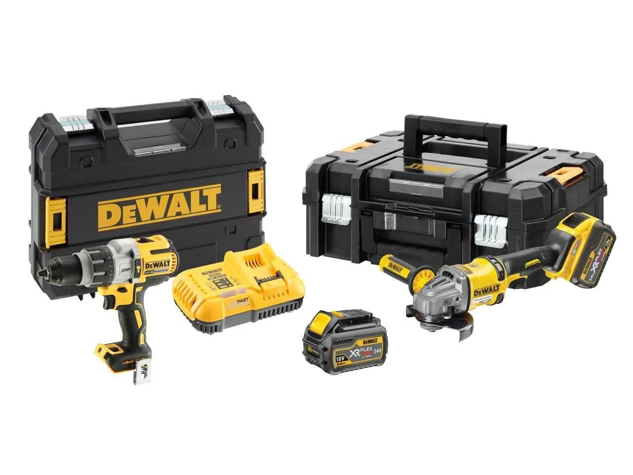 Set de scule cu acumulator  DeWALT DCK2055T2T