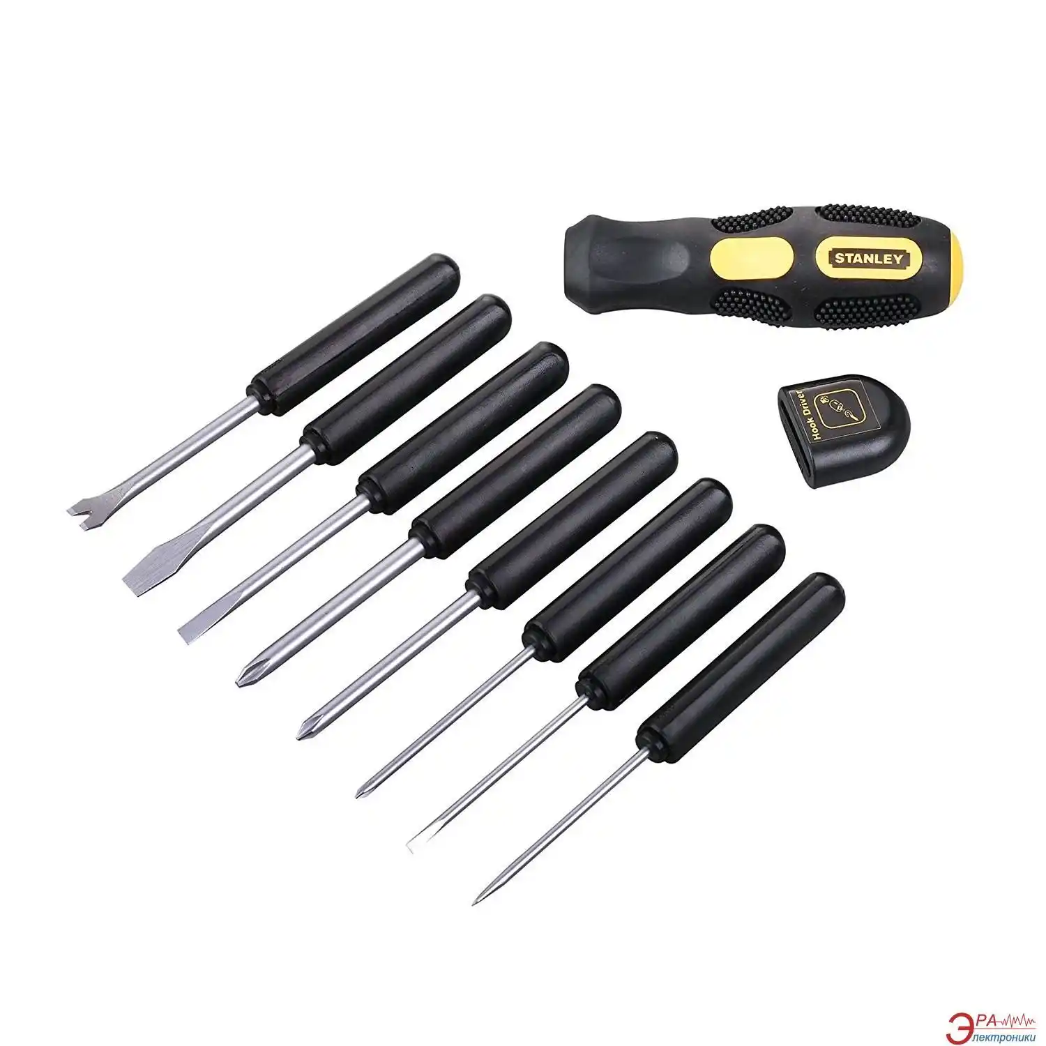 Отвертка со сменными вставками, 9шт Stanley 0-62-511