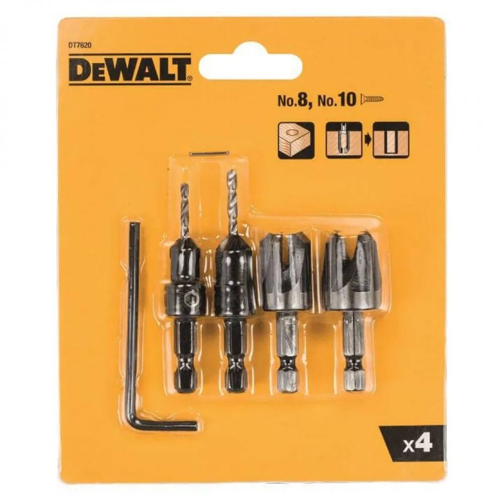 Set pentru gaurire in lemn DT7620